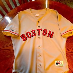 COPY - Authentic Boston Red Sox road jersey